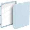 Giopuey coque compatible avec kobo clara colour/clara bw/clara 2e, étui en cuir, étui à rabat [coque arrière transparente pc tpu