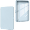 Giopuey coque compatible avec kobo clara colour/clara bw/clara 2e, étui en cuir, étui à rabat [coque arrière transparente pc tpu