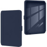 Giopuey coque compatible avec kobo clara colour/clara bw/clara 2e, étui en cuir, étui à rabat [coque arrière transparente pc tpu