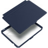 Giopuey coque compatible avec kobo clara colour/clara bw/clara 2e, étui en cuir, étui à rabat [coque arrière transparente pc tpu