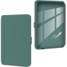 Giopuey coque compatible avec kobo clara colour/clara bw/clara 2e, étui en cuir, étui à rabat [coque arrière transparente pc tpu