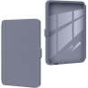 Giopuey coque compatible avec kobo clara colour/clara bw/clara 2e, étui en cuir, étui à rabat [coque arrière transparente pc tpu
