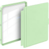 Giopuey coque compatible avec kobo clara colour/clara bw/clara 2e, étui en cuir, étui à rabat [coque arrière transparente pc tpu
