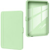 Giopuey coque compatible avec kobo clara colour/clara bw/clara 2e, étui en cuir, étui à rabat [coque arrière transparente pc tpu