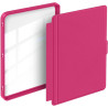 Giopuey coque compatible avec kobo clara colour/clara bw/clara 2e, étui en cuir, étui à rabat [coque arrière transparente pc tpu