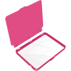 Giopuey coque compatible avec kobo clara colour/clara bw/clara 2e, étui en cuir, étui à rabat [coque arrière transparente pc tpu