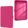 Giopuey coque compatible avec kobo clara colour/clara bw/clara 2e, étui en cuir, étui à rabat [coque arrière transparente pc tpu