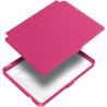 Giopuey coque compatible avec kobo clara colour/clara bw/clara 2e, étui en cuir, étui à rabat [coque arrière transparente pc tpu