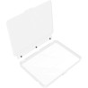 Giopuey coque compatible avec kobo clara colour/clara bw/clara 2e, étui en cuir, étui à rabat [coque arrière transparente pc tpu