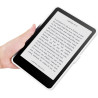 Giopuey coque compatible avec kobo clara colour/clara bw/clara 2e, étui en cuir, étui à rabat [coque arrière transparente pc tpu