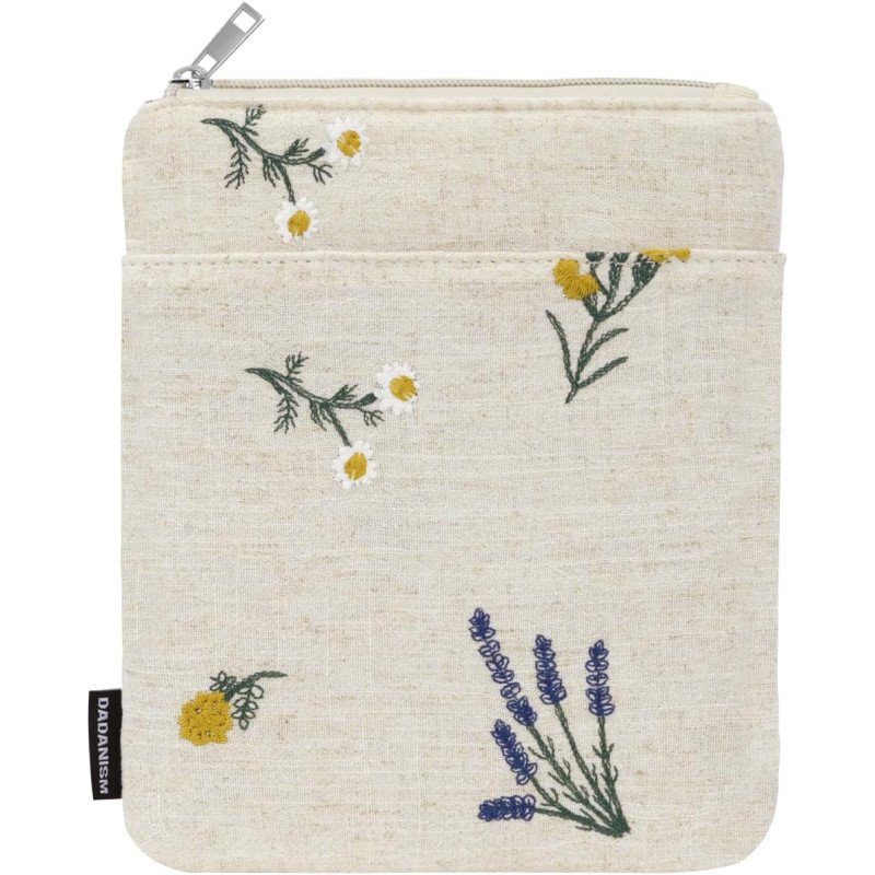 Dadanism 6-7 pouces étui housse sac brodée pour 7" nouveau kindle paperblanc et kindle colorsoft signature edition, 6" k-indle 1