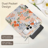 Dadanism 6-7 pouces étui housse sac brodée pour 7" nouveau kindle paperblanc et kindle colorsoft signature edition, 6" kindle 11