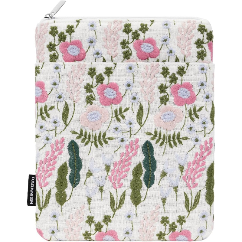 Dadanism 6-7 pouces étui housse sac brodée pour 7" nouveau kindle paperblanc et kindle colorsoft signature edition, 6" kindle 11