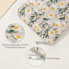 Dadanism 6-7 pouces étui housse sac brodée pour 7" nouveau kindle paperblanc et kindle colorsoft signature edition, 6" kindle 11