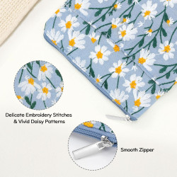 Dadanism 6-7 pouces étui housse sac brodée pour 7" nouveau kindle paperblanc et kindle colorsoft signature edition, 6" kindle 11