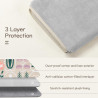 Dadanism 6-7 pouces étui housse sac brodée pour 7" nouveau kindle paperblanc et kindle colorsoft signature edition, 6" kindle 11