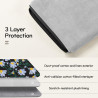 Dadanism 6-7 pouces étui housse sac brodée pour 7" nouveau kindle paperblanc et kindle colorsoft signature edition, 6" kindle 11