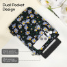 Dadanism 6-7 pouces étui housse sac brodée pour 7" nouveau kindle paperblanc et kindle colorsoft signature edition, 6" kindle 11