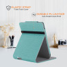 Étui pour Kobo Clara 2E/Clara BW,Sommeil Housse pour Kobo Clara Colour Coque avec Dragonne,Vert