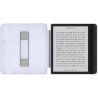 Giopuey coque compatible avec kobo libra colour/kobo libra 2, étui en cuir avec sangle, étui à rabat [coque arrière transparente