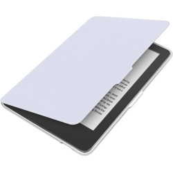 Giopuey coque compatible avec kobo clara colour/clara bw/clara 2e, étui en cuir avec sangle, étui à rabat [coque arrière transpa