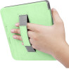 Giopuey coque compatible avec kobo libra colour/kobo libra 2, étui en cuir avec sangle, étui à rabat [coque arrière transparente