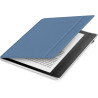 Giopuey coque compatible avec kobo libra colour/kobo libra 2, étui en cuir avec sangle, étui à rabat [coque arrière transparente