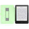 Giopuey coque compatible avec kobo clara colour/clara bw/clara 2e, étui en cuir avec sangle, étui à rabat [coque arrière transpa