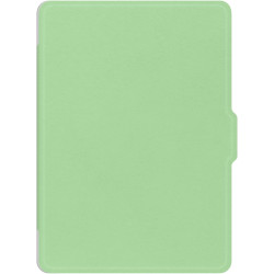 Giopuey coque compatible avec kobo clara colour/clara bw/clara 2e, étui en cuir avec sangle, étui à rabat [coque arrière transpa