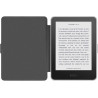 Giopuey coque compatible avec kobo clara colour/clara bw/clara 2e, étui en cuir avec sangle, étui à rabat [coque arrière transpa