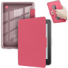 Giopuey coque compatible avec kobo clara colour/clara bw/clara 2e, étui en cuir avec sangle, étui à rabat [coque arrière transpa