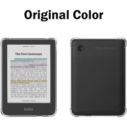Coque pour Kobo Clara Colour/Clara BW + [2 Pièces] Verre Trempé, [Antichoc] Souple Silicone Transparente Protection Étui, Ultra 