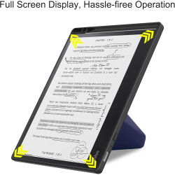 Acelie Coque Etui Housse de Protection pour Kobo Elipsa 2E 10.3 Pouces eReader 2023 avec Pen Support