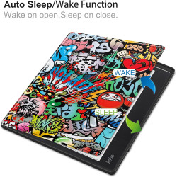 Acelie Coque Etui Housse de Protection pour Kobo Elipsa 2E 10.3 Pouces eReader 2023 avec Pen Support