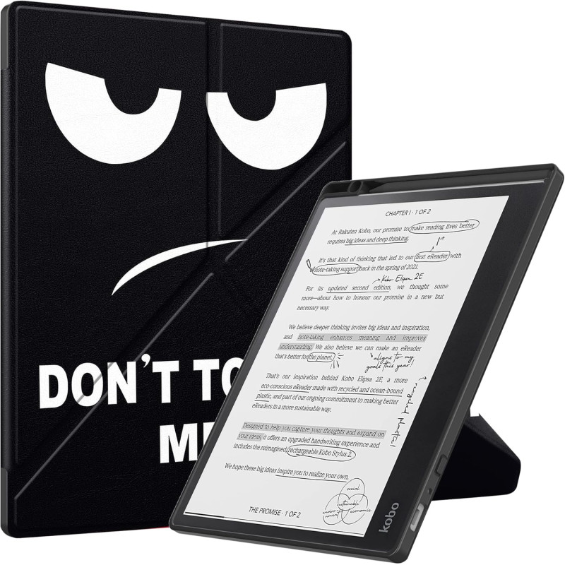 Acelie Coque Etui Housse de Protection pour Kobo Elipsa 2E 10.3 Pouces eReader 2023 avec Pen Support
