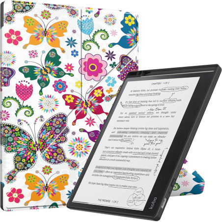 Acelie Coque Etui Housse de Protection pour Kobo Elipsa 2E 10.3 Pouces eReader 2023 avec Pen Support