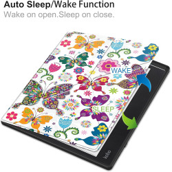 Acelie Coque Etui Housse de Protection pour Kobo Elipsa 2E 10.3 Pouces eReader 2023 avec Pen Support