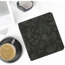 kwmobile Étui Compatible avec Kobo Libra 2 Coque - Étui à Rabat magnétique Tablette eReader Similicuir - Vert