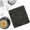 kwmobile Étui Compatible avec Kobo Libra 2 Coque - Étui à Rabat magnétique Tablette eReader Similicuir - Vert
