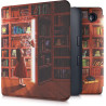 kwmobile Étui Compatible avec Kobo Libra 2 Coque - Étui à Rabat magnétique Tablette eReader Similicuir - Multicolore