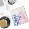 kwmobile Étui Compatible avec Kobo Libra 2 Coque - Étui à Rabat magnétique Tablette eReader Similicuir - Violet-Turquoise-Violet