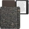 kwmobile Étui Compatible avec Kobo Libra 2 Coque - Étui à Rabat magnétique Tablette eReader Similicuir - Vert-Jaune