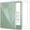 MEMELOKA Coque pour Kindle 2024/2022 (6 Pouces) + 2 Pièces Verre Trempé, Ultra Mince Housse de Protection TPU Souple[Anti-Rayure