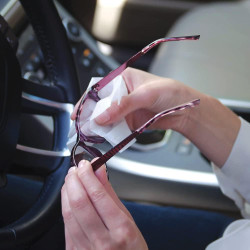 ZEISS - Lingettes Nettoyantes pour Lunettes, Écrans, Smartphones et Appareils Photos, sans Risques de Rayures avec Séchage Rapid
