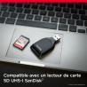 SanDisk 64 Go Ultra SDXC Carte, avec jusqu'à 140 Mo/s, homologuée A1, UHS-I carte, Classe 10, U1