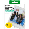 instax 70100147085 Film carré, Bordure Blanc, 50 Unité