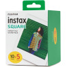 instax 70100147085 Film carré, Bordure Blanc, 50 Unité