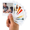 instax 70100147085 Film carré, Bordure Blanc, 50 Unité
