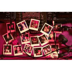 instax Lot de 10 pellicules instantanées carrées - Bordure Coucher de Soleil