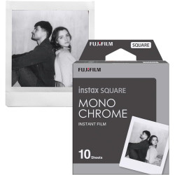 instax 16671332 Square Film Monochrome, Lot de 10 Vues